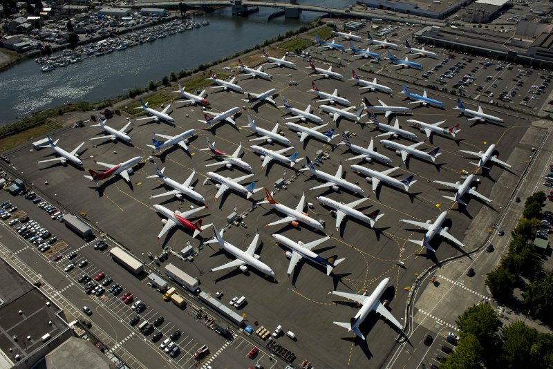Стоянки 737 Макс