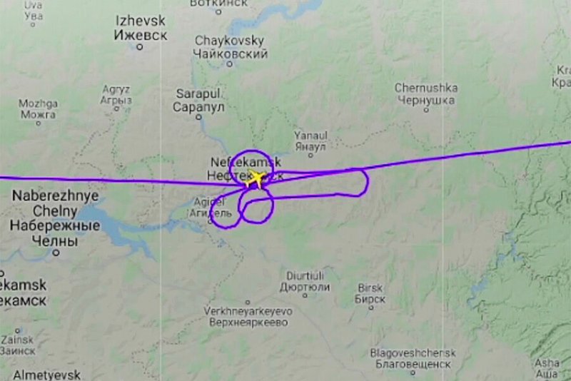 Траектории полетаса олетов