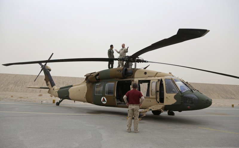 Вертолеты Black Hawk в Афганистане