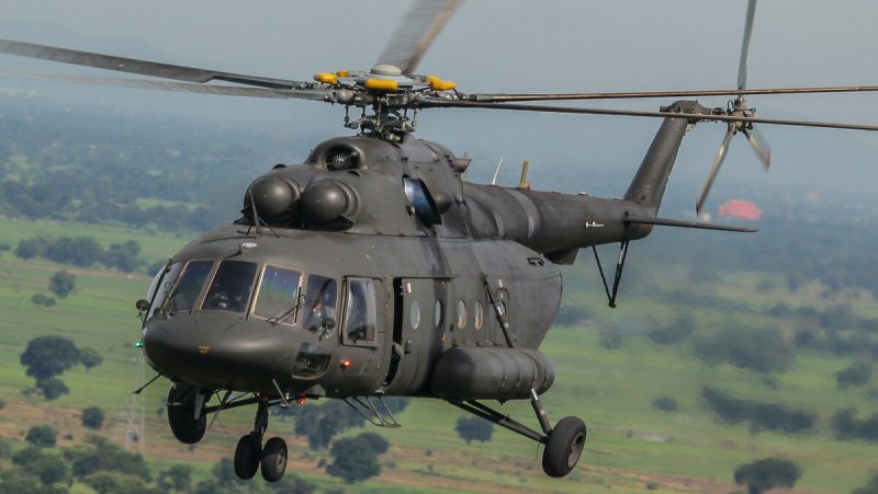 Вертолет ми-17в-700