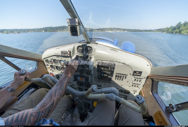 DHC-2 beaver салон