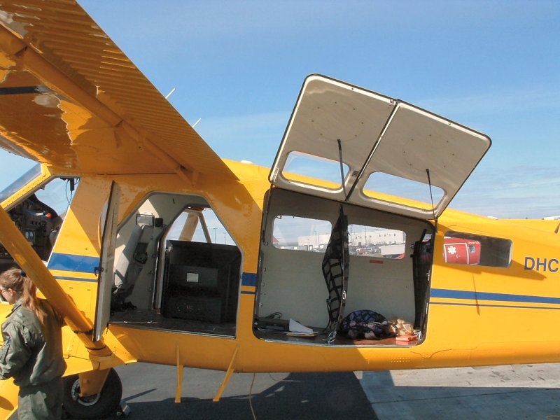 DHC-2 beaver салон