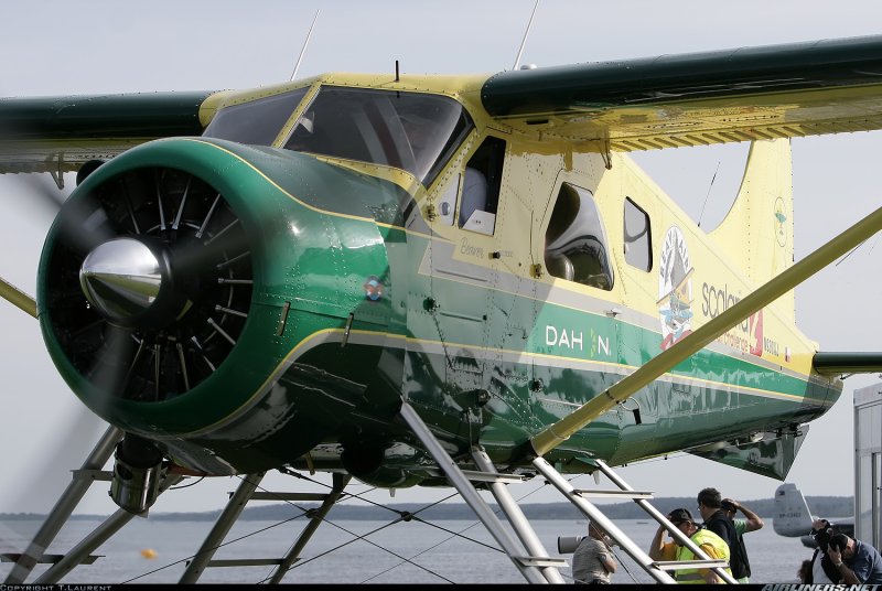 Be Havilland Canada DHC 2 beaver кабина
