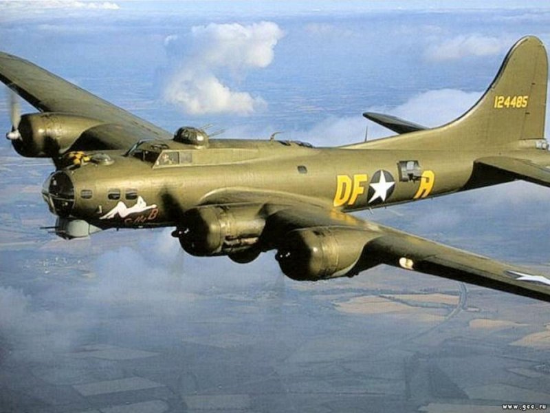 Самолет b-17 летающая крепость