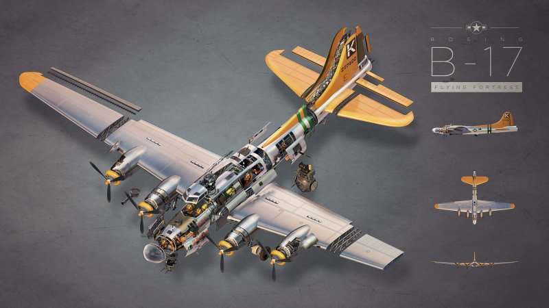 Бомбардировщик b-17g