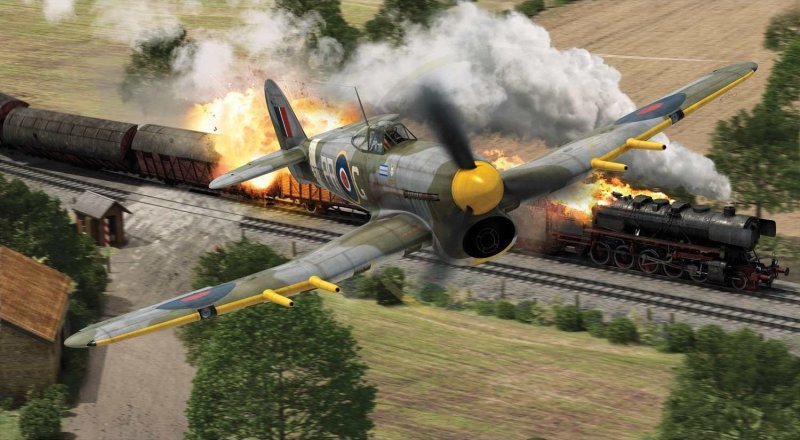 Hawker Typhoon самолет