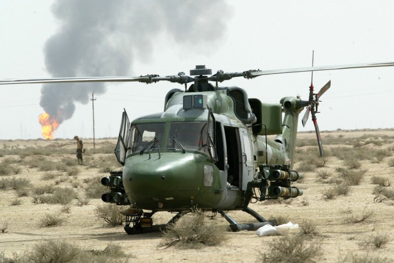 Вертолет Lynx вооружение