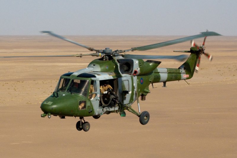 Вертолёт Westland Lynx MK.8 Афганистан
