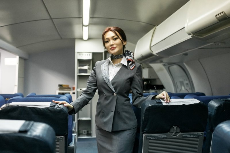 Air Astana бортпроводники