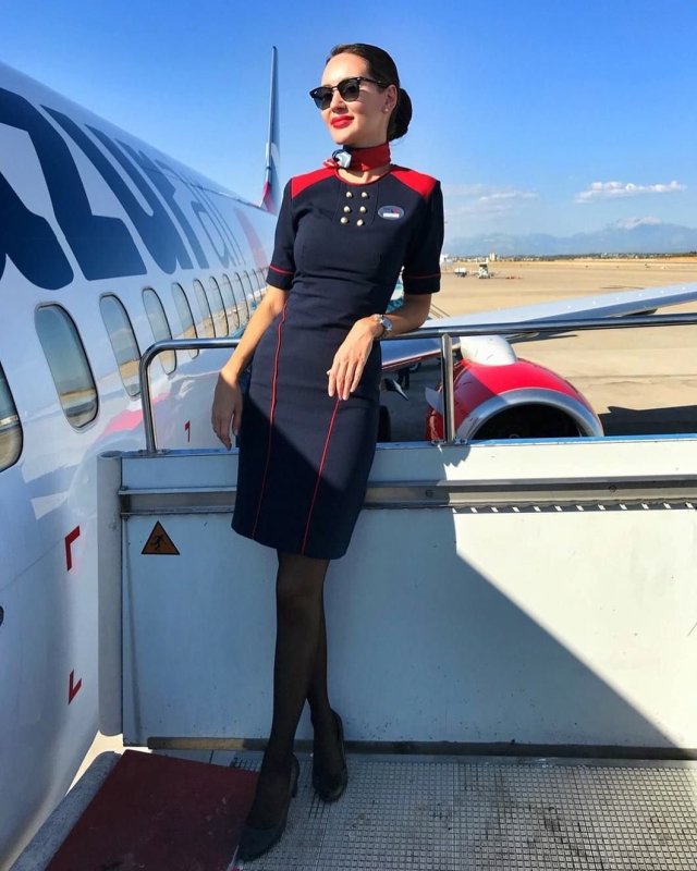 Платье стюардессы