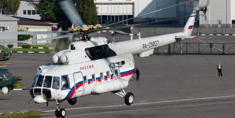 Вертолёт ми-8мтв-1с ra-25636