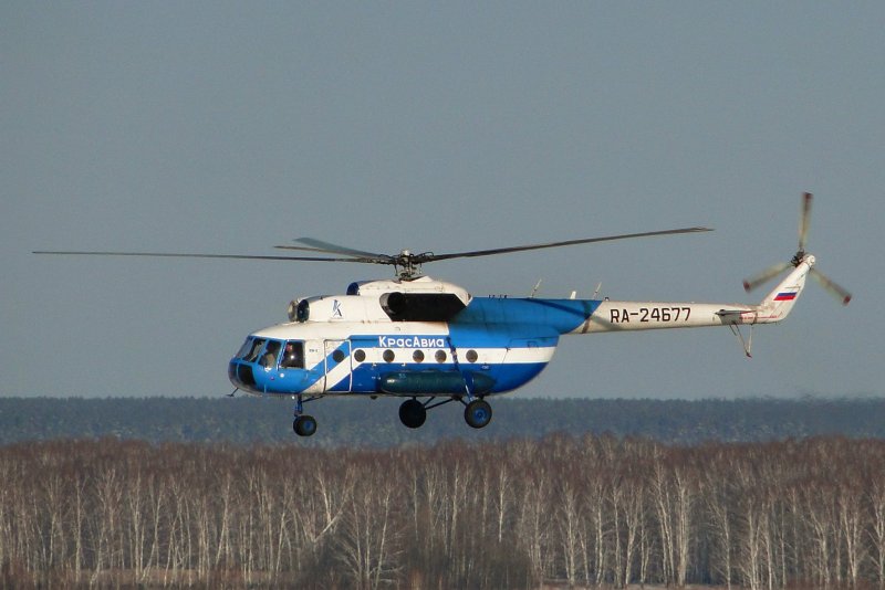 Вертолет ми-8 КРАСАВИА Байкит