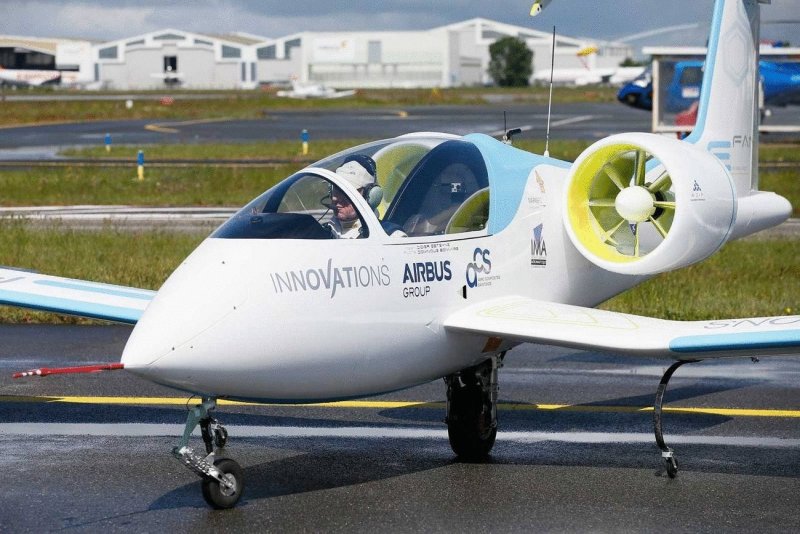 Электросамолет Airbus