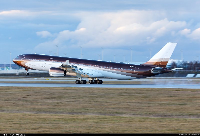Airbus a340 Алишера Усманова