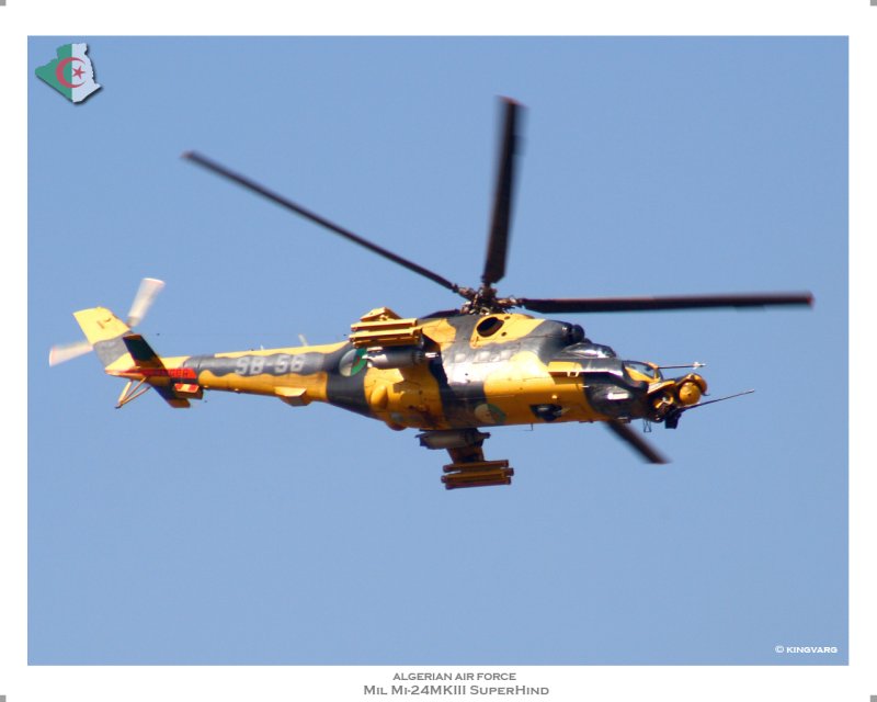 Ми-24 ВВС Алжира