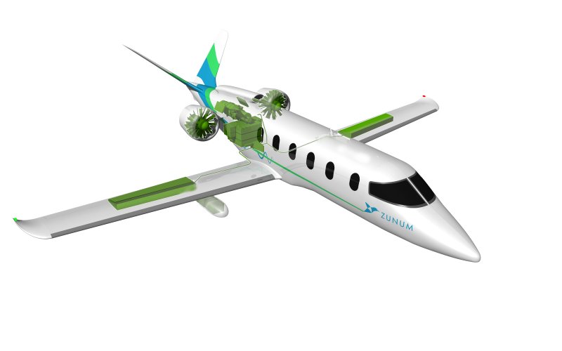Самолет Zunum Aero