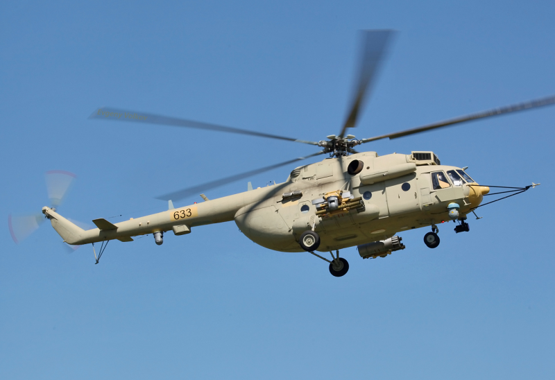 Ми-8амтш ПТУР