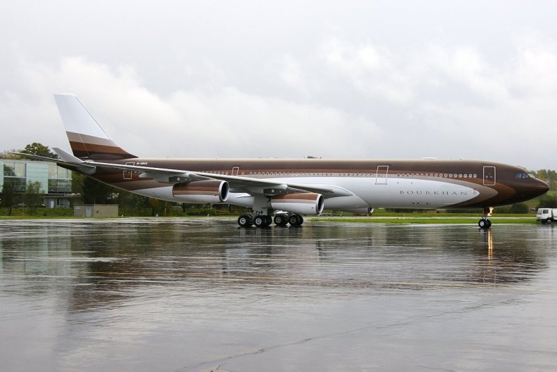 Airbus a340 Алишера Усманова салон