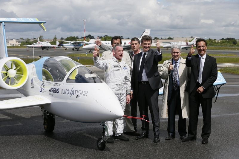 Электросамолет Airbus