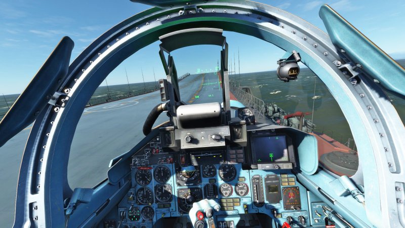 Су-33 кабина