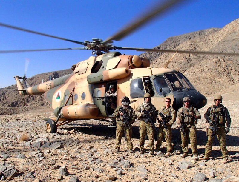 Ми-8 в Афганистане