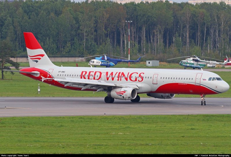 А321 самолет Red Wings
