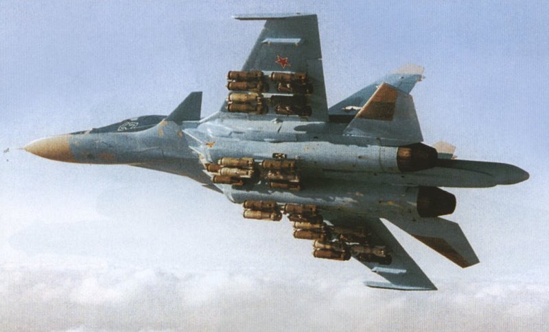 Фаб-250 на Су-34