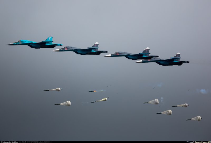 Российские военные самолеты эскадрилья