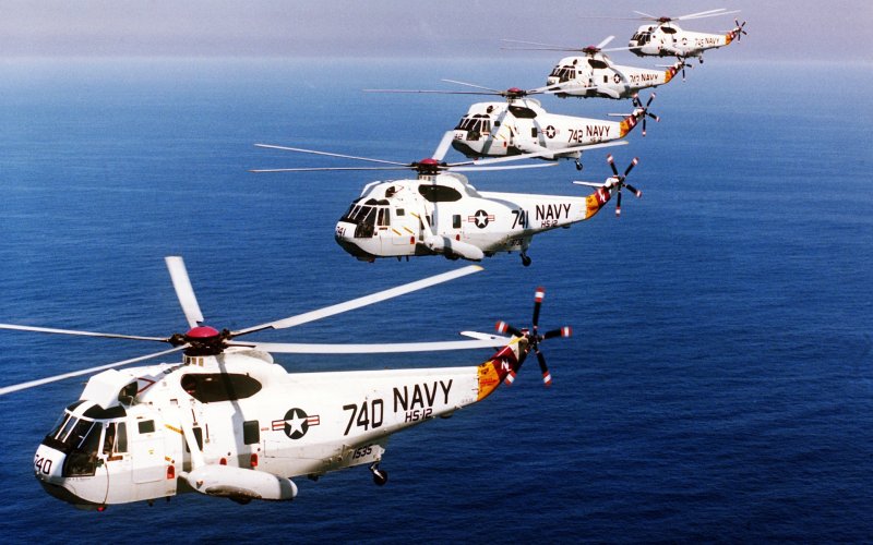 Sh-3a Sea King вертолет