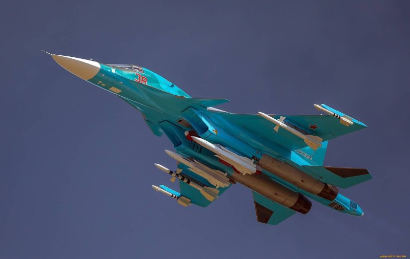 Су34 самолет