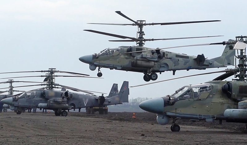 Вертолёт к-52 Аллигатор