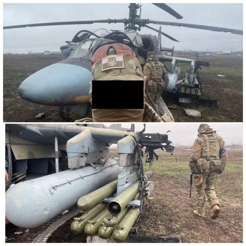 Ка-52 вертолёт на Украине
