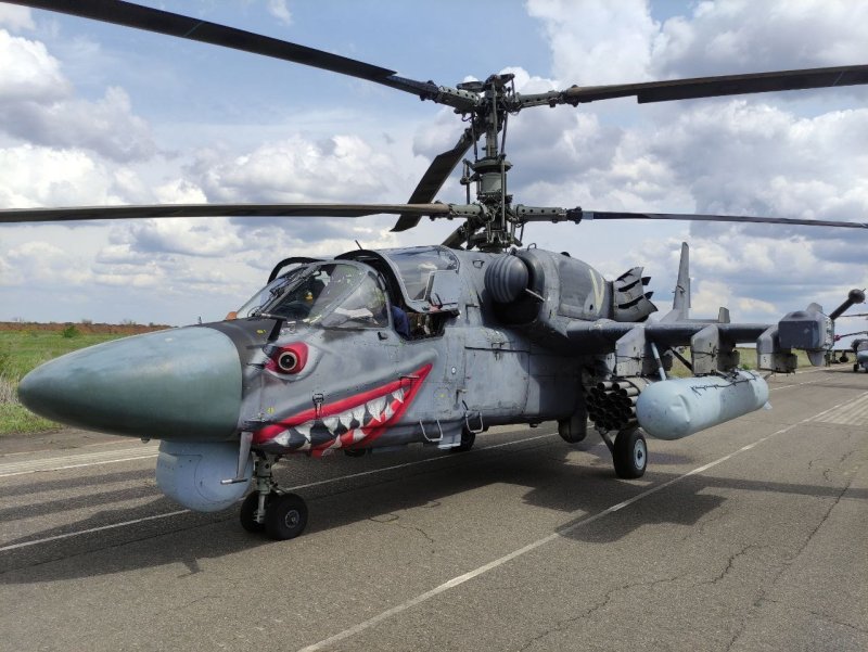 Ка-52 Аллигатор на Украине