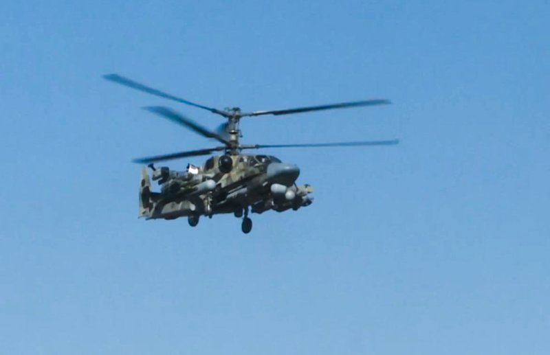 Российские военные вертолеты ка 52