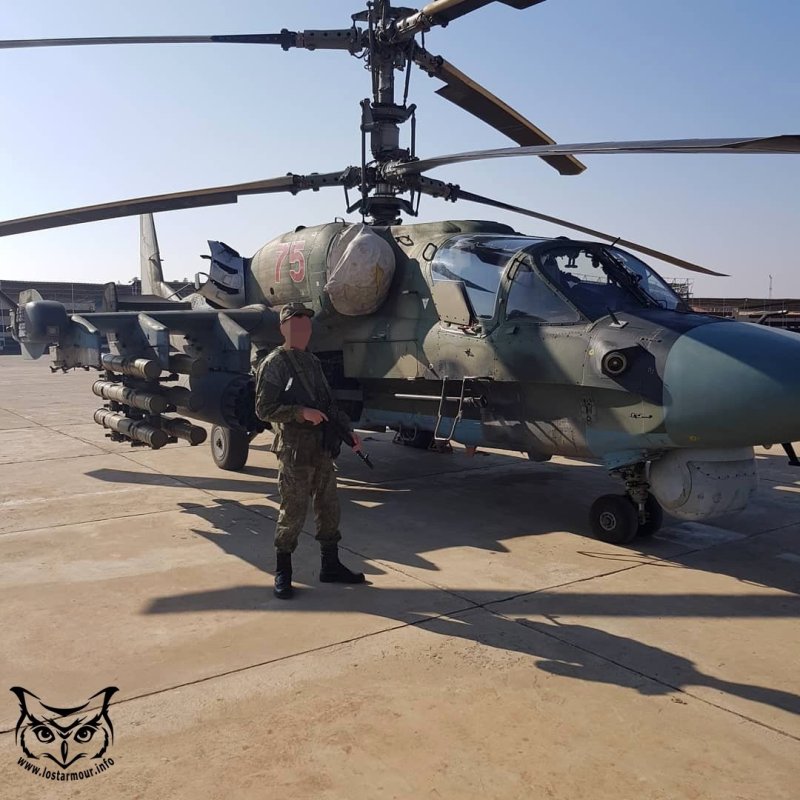 К-52 Аллигатор в Сирии