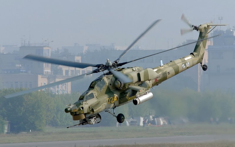 Боевой вертолёт ми-28 ночной охотник