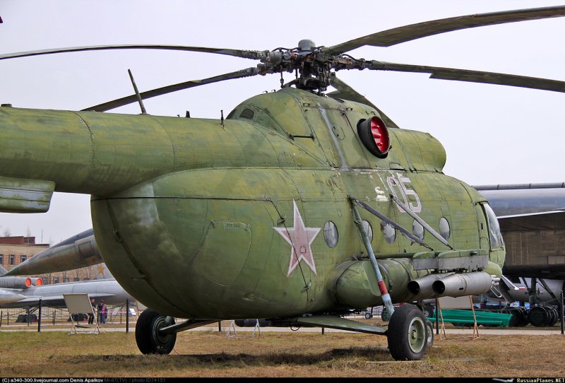 Блоки на хвостовой балке ми-8т