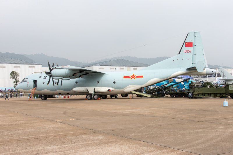 Shaanxi y-8 самолет