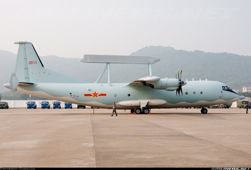 Shaanxi y-8 и Shaanxi y-9