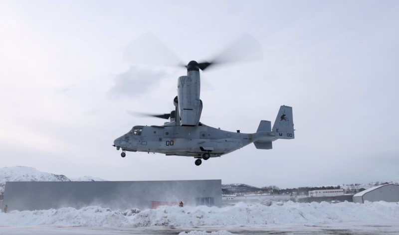 Американский конвертоплан v-22 Osprey