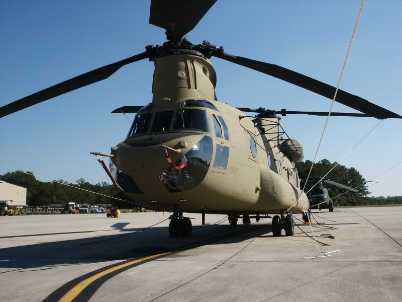 Вертолет Ch-47 Chinook масса