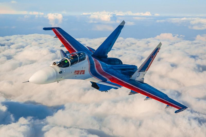 Су 30 см русские Витязи сверху
