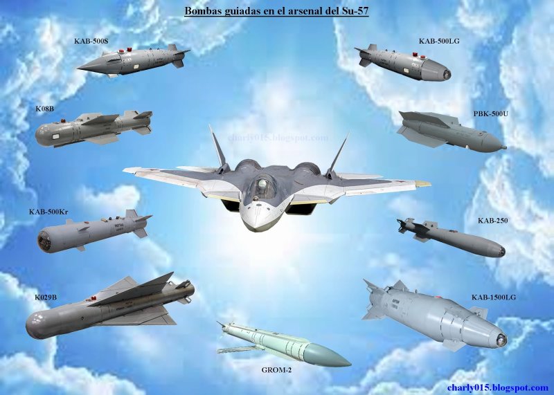 Су-57 подвесное вооружение