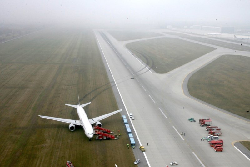 Boeing 777 посадка