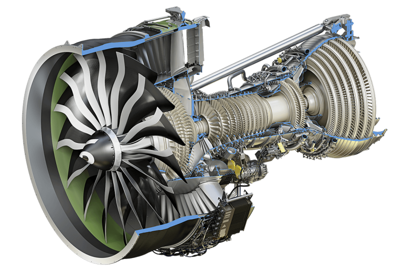 Двигатель General Electric ge9x
