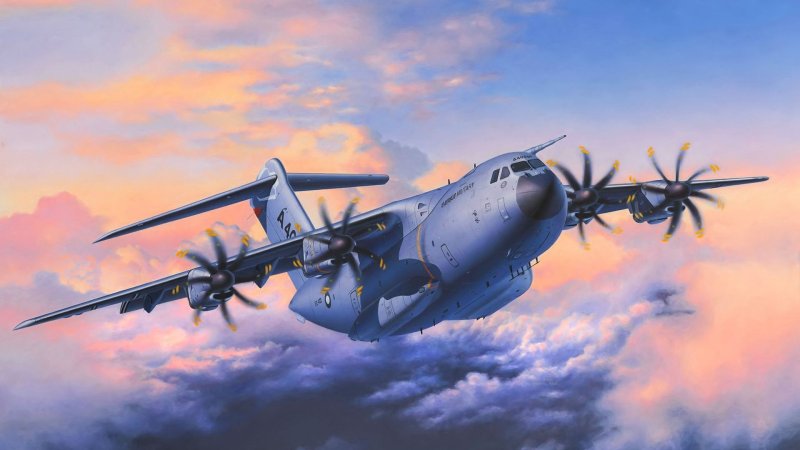 Военный Airbus a400m