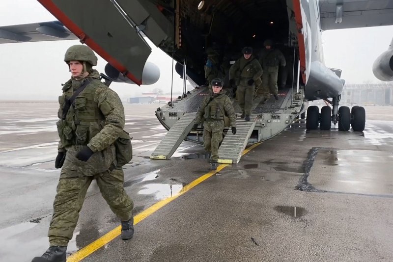 Миротворцы ОДКБ В Казахстане