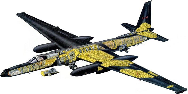 Самолет Lockheed u-2