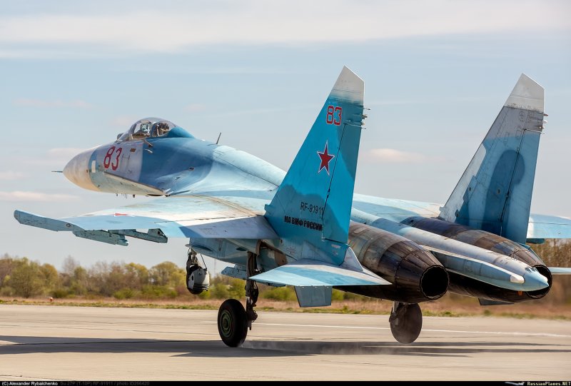 Су-27 истребитель - перехватчик