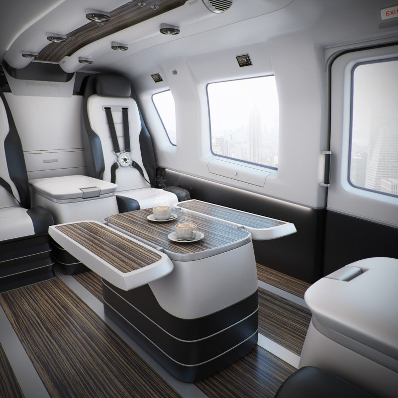 Aw139 пассажирский салон